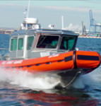 Photo of Coast Guard Rigid Hull Inflatable Boat (RHI)