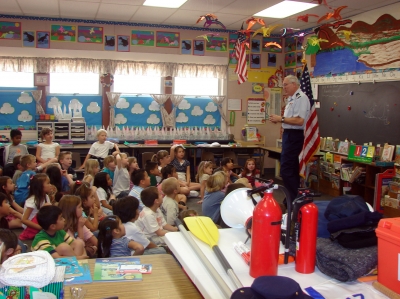 First Grade Class Room Boating Safety Image